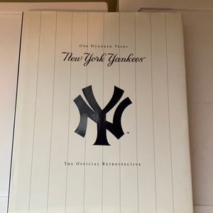 New York Yankees One hundred years BOOK. USED BUT PAGES IN EXCELLENT CONDITION.